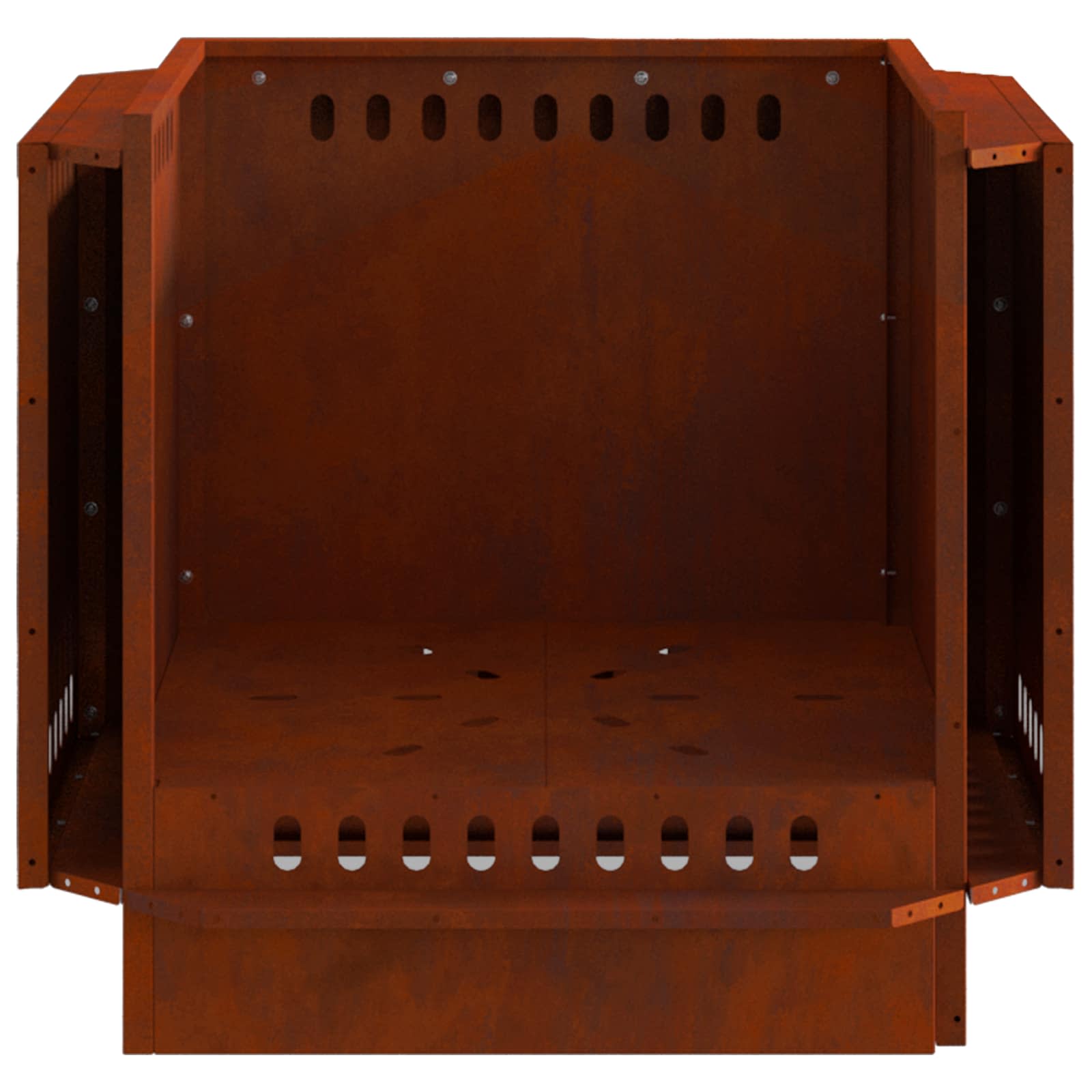 Savuuttomat nuotio Ruskea 58 x 58 x 51 cm Kulunut Teräs - Image 10