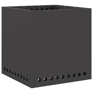 vidaXL Suitsuvaba tulekauss Must 48 x 48 x 50 cm Ilmastikukindel teras
