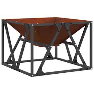 vidaXL Tulekauss Rooste 50 x 50 x 35 cm terase t&uuml;&uuml;p
