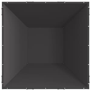 Ohniště Černá 80 x 80 x 40 cm Ocel - obrázek 6