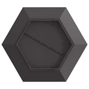 Ohniště Černá 100 x 100 x 28 cm Ocel - obrázek 10