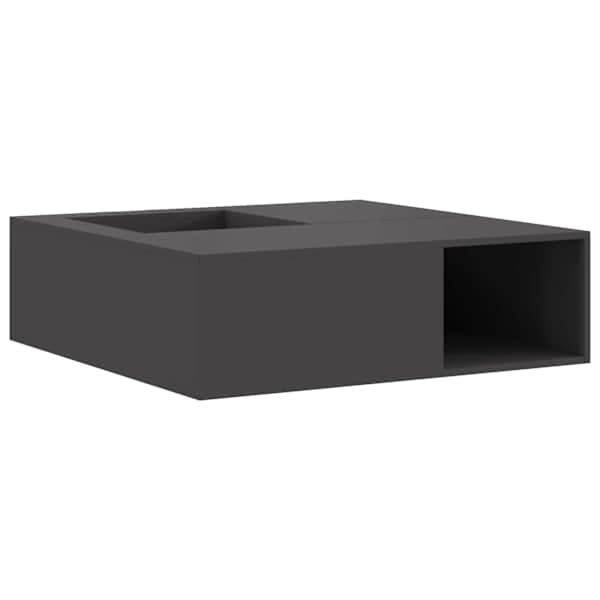 vidaXL L&otilde;kkekoht Must 100 x 100 x 30 cm Ilmastikukindel teras