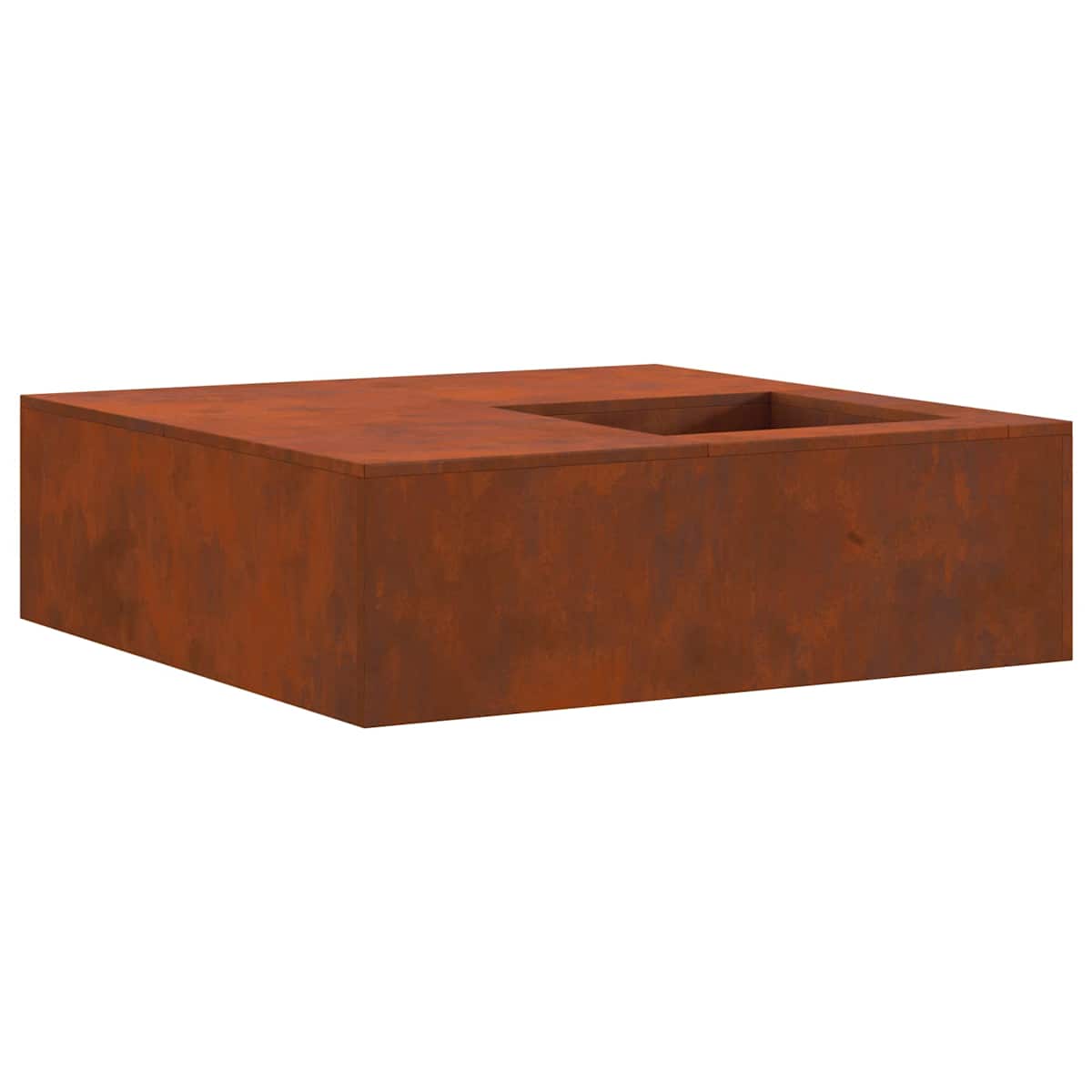 Bålsted Rusten 100 x 100 x 30 cm Cortenstål - Billede 8