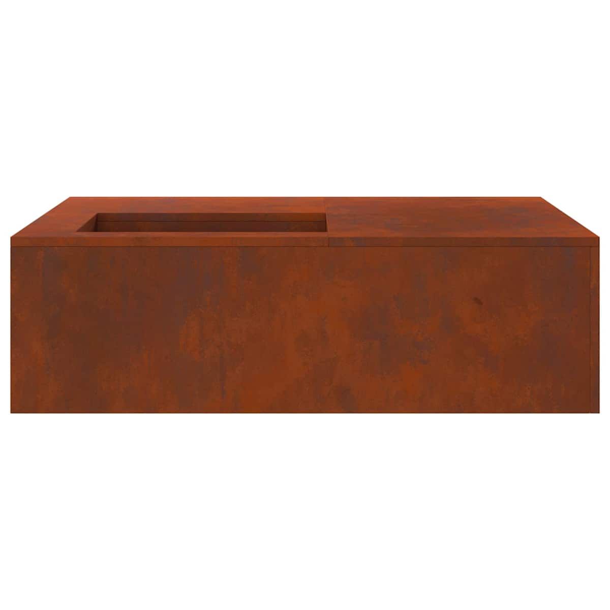 Bålsted Rusten 100 x 100 x 30 cm Cortenstål - Billede 7