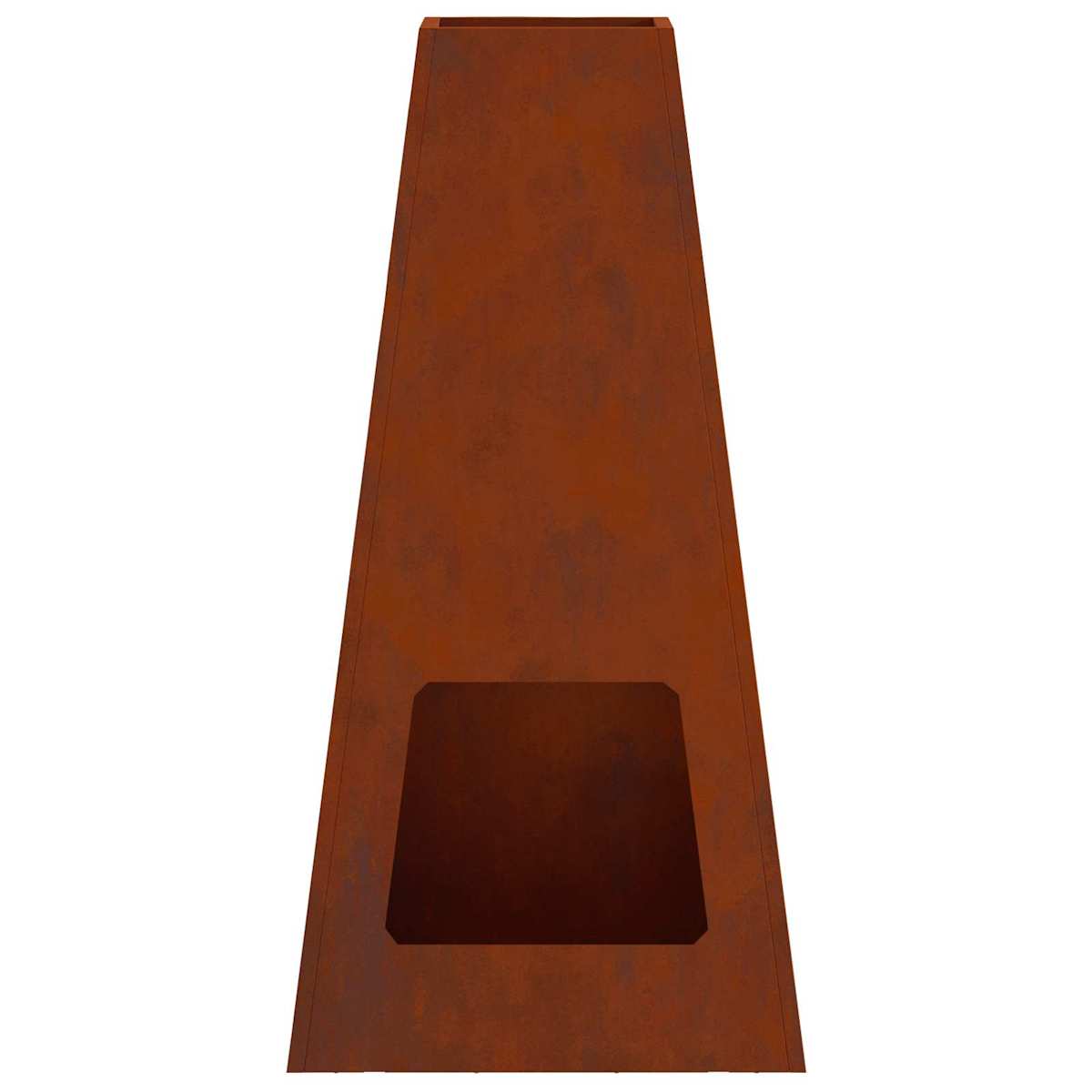 Ildskål Rusten 50 x 35 x 100 cm Cortenstål - Billede 6