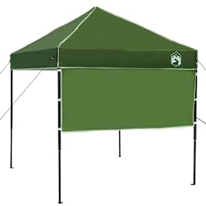 vidaXL Katuse telk 194 x 194 x 251 cm Roheline kangas