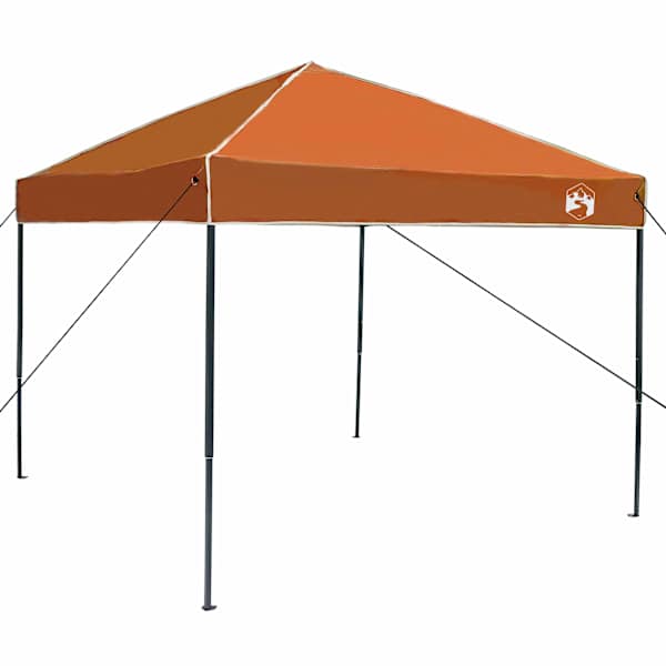 vidaXL Katuse telk 243 x 243 x 251 cm Oranž kangas