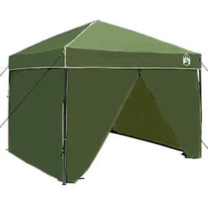 vidaXL Katuse telk 243 x 243 x 251 cm Roheline kangas