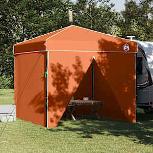 Nadstrešni šotor Oranžna 243 x 243 x 251 cm blago