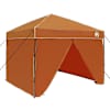 vidaXL Katuse telk 243 x 243 x 251 cm Oranž kangas