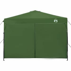 Plachtový Stan Zelená 290 x 290 x 251 cm textil - obrázek 12