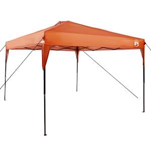 vidaXL Katuse telk 290 x 290 x 251 cm Oranž kangas