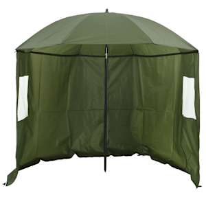 Rybářský deštník 228 x 204 cm Oxford Polyester Žlutá armádní - obrázek 6