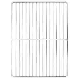 Rešetka za žar srebrna 40 x 30 cm Nerjaveče jeklo
