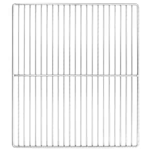 Rešetka za žar srebrna 45 x 40 cm Nerjaveče jeklo