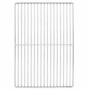 Rešetka za žar srebrna 47 x 32,5 cm Nerjaveče jeklo