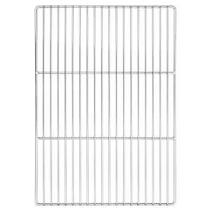 Rešetka za žar srebrna 50 x 35 cm Nerjaveče jeklo