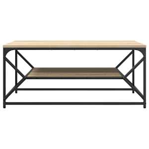 Konferenční stolek Sonoma dub 90 x 50 x 40 cm - obrázek 5