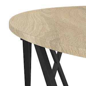Konferenční stolek Sonoma dub 80 x 80 x 42 cm - obrázek 8