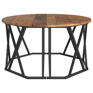 Konferenční stolek Staré dřevo 80 x 80 x 42 cm - obrázek 6