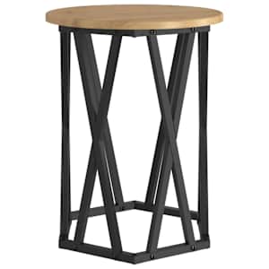 Konferenční stolek 2 pcs Artisanový dub Inženýrské dřevo a ocel - obrázek 7