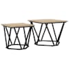 vidaXL Abilaudade komplekt 2 tk Sonoma tamm 50 x 50 x 40 cm