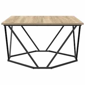 Konferenční stolek Sonoma dub 80 x 80 x 45 cm - obrázek 5
