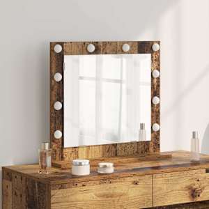 Ogledalo za toaletno mizico Pravokotna Star les 60 x 55 x 18 cm