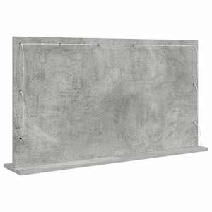 Toaletní zrcadlo Obdélníkový Betonově šedá 100 x 55 x 18 cm - obrázek 6