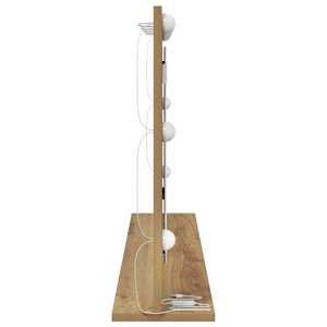 Toaletní zrcadlo Obdélníkový Artisanový dub 100 x 55 x 18 cm - obrázek 5