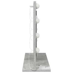 Toaletní zrcadlo Obdélníkový Betonově šedá 60 x 45 x 18 cm - obrázek 5