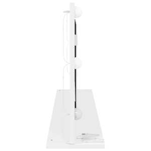 Toaletní zrcadlo Bílá 100 x 45 x 18 cm Sklo a inženýrské dřevo - obrázek 5