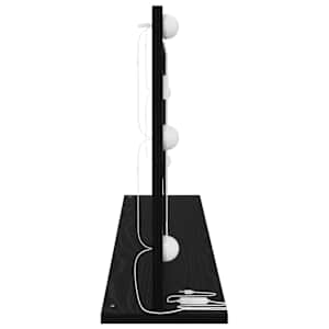 Toaletní zrcadlo Obdélníkový Černý dub 100 x 45 x 18 cm - obrázek 5