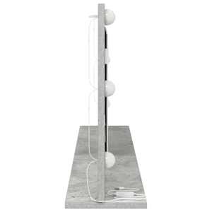 Toaletní zrcadlo Obdélníkový Betonově šedá 100 x 45 x 18 cm - obrázek 5