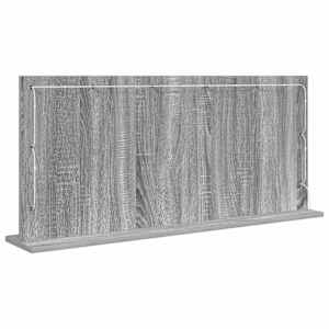 Toaletní zrcadlo Obdélníkový Šedá Sonoma 100 x 45 x 18 cm - obrázek 6