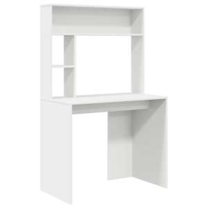 vidaXL Laud Valge 91 x 50 x 149 cm Tehispuit
