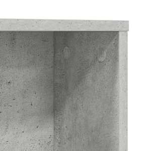 Stůl s policí Betonově šedá 91 x 50 x 149 cm kompozitní dřevo - obrázek 8