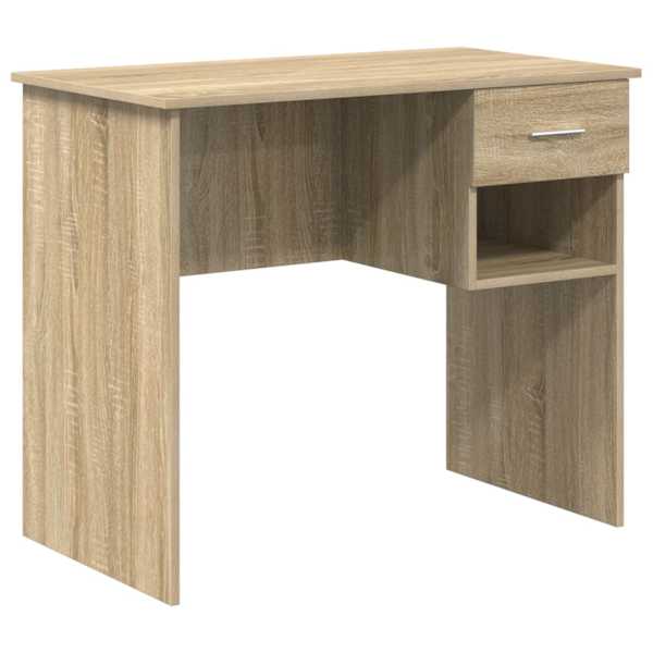 vidaXL Laud Sonoma tamm 90 x 49 x 75 cm Tehispuit