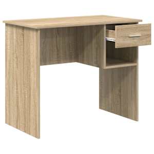 Stůl se zásuvkou Sonoma dub 90 x 49 x 75 cm kompozitní dřevo - obrázek 5