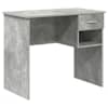 vidaXL Laud Betoonhall 90 x 49 x 75 cm Tehispuit