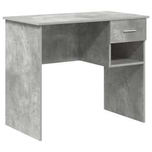 vidaXL Laud Betoonhall 90 x 49 x 75 cm Tehispuit