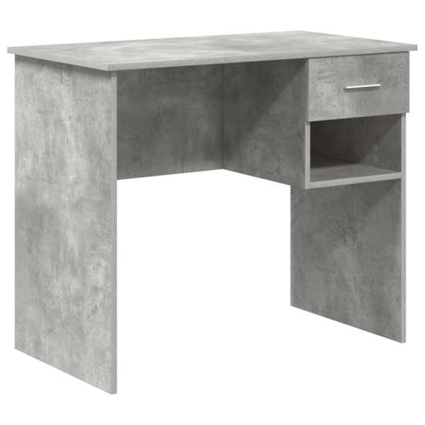 vidaXL Laud Betoonhall 90 x 49 x 75 cm Tehispuit