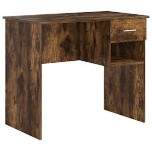 vidaXL Laud Suitsetatud tamm 90 x 49 x 75 cm Tehispuit