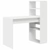 vidaXL Laud Valge Tehispuit 113 x 54 x 120 cm