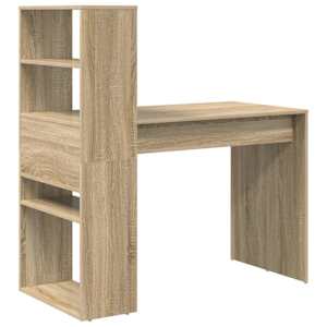 Stůl s policí Sonoma dub 113 x 54 x 120 cm kompozitní dřevo - obrázek 7