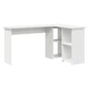 vidaXL Laud Valge 142 x 102 x 73 cm Tehispuit