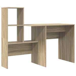 vidaXL Laud Sonoma tamm Tehispuit 131,5 x 50 x 106,5 cm