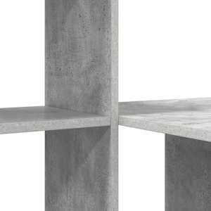 Stůl Betonově šedá 131,5 x 50 x 106,5 cm kompozitní dřevo - obrázek 8