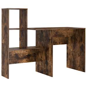 vidaXL Laud Suitsetatud tamm Tehispuit 131,5 x 50 x 106,5 cm
