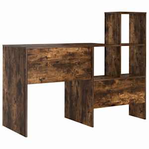 Stůl Kouřový dub 131,5 x 50 x 106,5 cm kompozitní dřevo - obrázek 7